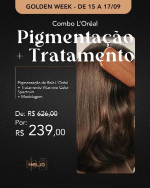 Pigmentação L’Oréal + Vitamino Color Spectrum (15 a 17/09)